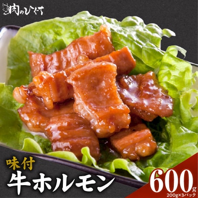 肉のひぐち　味付牛ホルモン [174N04]