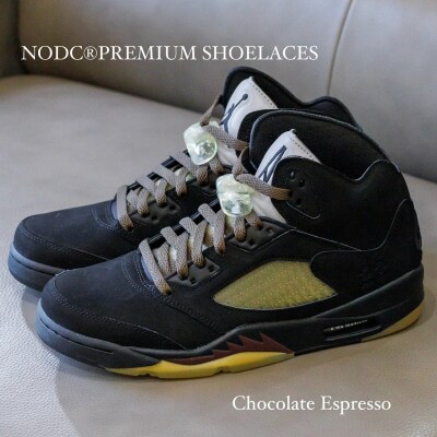 NODC PREMIUM SHOELACES(160-Choco Esp)[173N07-41]