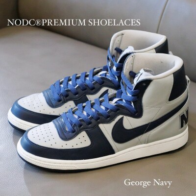 NODC PREMIUM SHOELACES(160-Geoge Navy)[173N07-43]