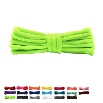 NODC O SHOELACES (160cm 蛍光グリーン) [173N10-54]