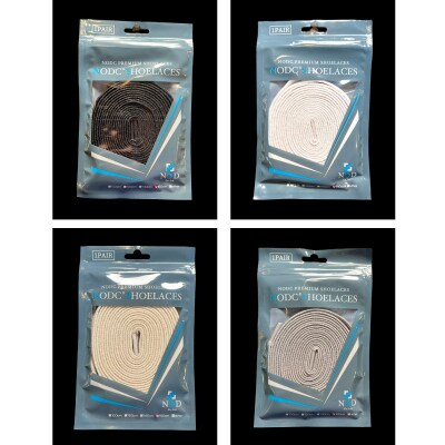 NODC Flexibility SHOELACES (160-ホワイト)[173N12-14]
