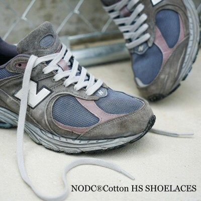 NODC Cotton HS SHOELACES (140cm グレー) [173N16-08]