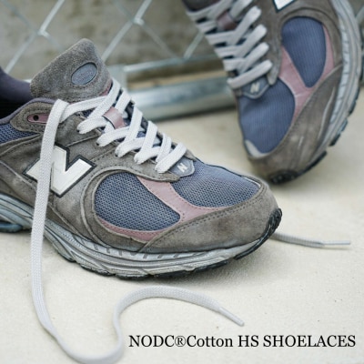NODC Cotton HS SHOELACES (160cm ブラック) [173N16-09]