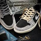 NODC HOLLOW STONE SHOELACES (140-グレー)[173N18-11]