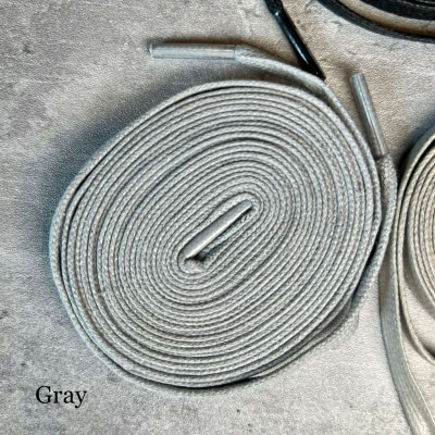 NODC WAX SHOELACES (140cm グレー) [173N26-13]