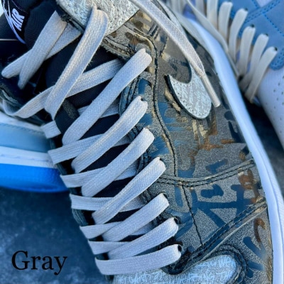 NODC WAX SHOELACES (140cm グレー) [173N26-13]