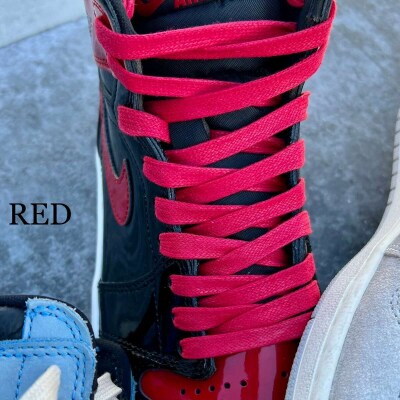 NODC WAX SHOELACES (140cm レッド) [173N26-17]