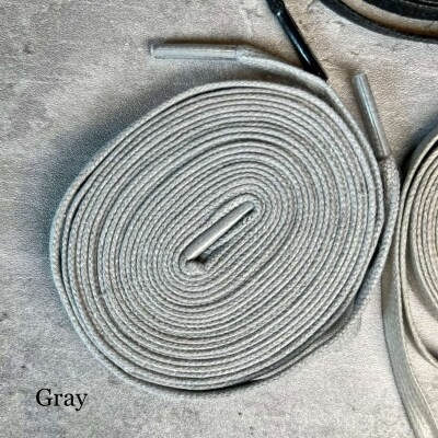 NODC WAX SHOELACES (160cm グレー) [173N26-23]