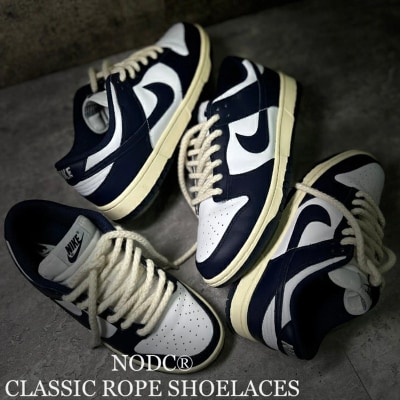 NODC CLASSIC ROPE SHOELACES(140cmクリーム)[173N28-04]
