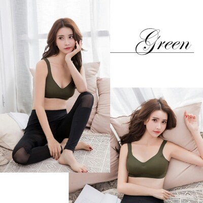極楽ブラ 3枚セット(ナイトブラ) (XL size グリーン)[173N47-22]