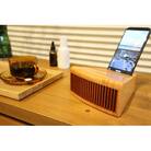 木製iPhoneスタンドスピーカー (グリル開口部:縦タイプ)[127S05-01]