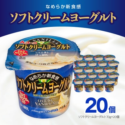 愛知ヨーク ソフトクリームヨーグルト 20個入[108A07]