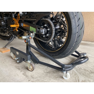 理想のバイクスタンド ガレージREVO STDショートスタンド 色:ブラック[184M02-02]