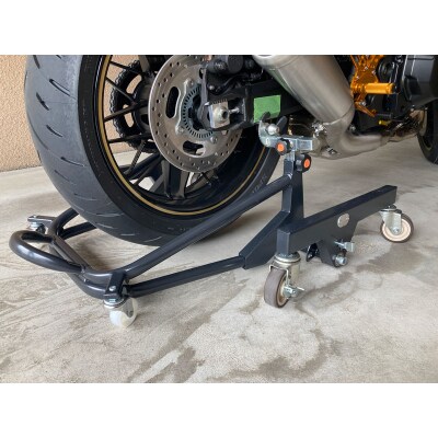 理想のバイクスタンド ガレージREVO STDショートスタンド 色:オレンジ[184M02-05]