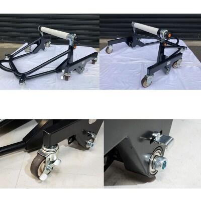 バイクスタンド ガレージREVO BMW極太貫通ショートタイプ 色:オレンジ[184M04-05]