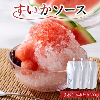 スイカソース 3本セット[138Y06]