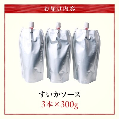 スイカソース 3本セット[138Y06]
