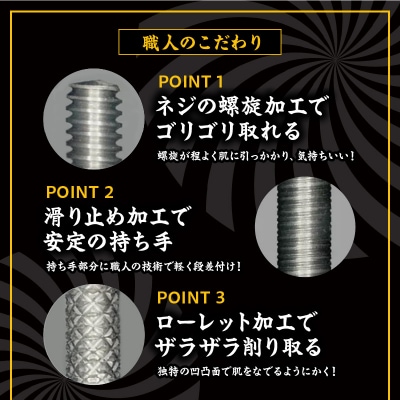 〈ゴリラの耳かき〉チタン製耳かき[196M01]