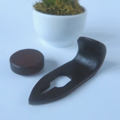 木製サムフック&サムレスト ヤマハ用 (シタン) [195S19-01]