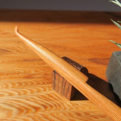 木製耳かき 屋久杉材(上杢) [195S24]