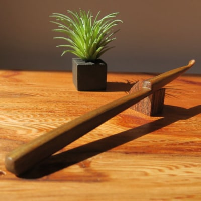 木製耳かき パロサント材 [195S26]