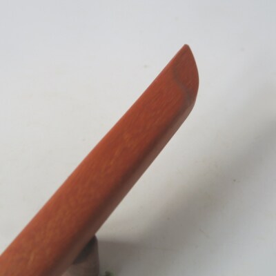 木製かんざし リーフ型 標準サイズ (チャクテビガ) [195S28-04]