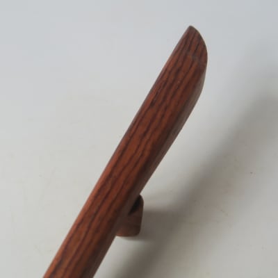 木製かんざし リーフ型 標準サイズ (ローズウッド) [195S28-05]