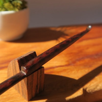 木製耳かき スネークウッド材 [195S30]