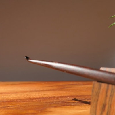 木製耳かき スネークウッド材 [195S30]