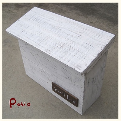 エイジングアンティーク調 郵便ポスト メールボックス 郵便受け 置型 壁掛け[161P27]