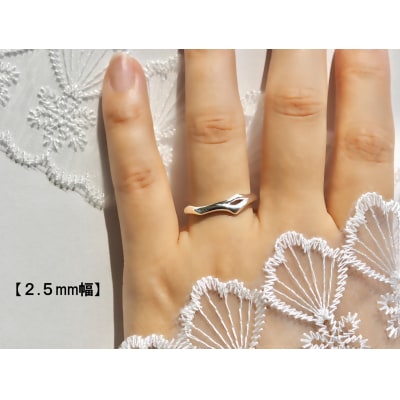 SV連理木リング〈2.5mm幅〉(11号)[016K29-01]