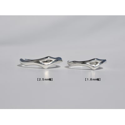 SV連理木リング〈2.5mm幅〉(14号)[016K29-04]