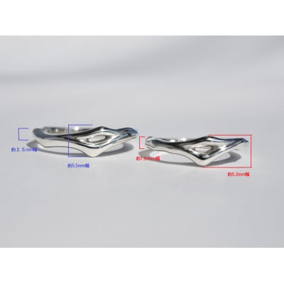 SV連理木リング〈2.5mm幅〉(17号)[016K29-07]