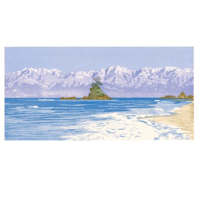 版画「立山連峰」[201M01]