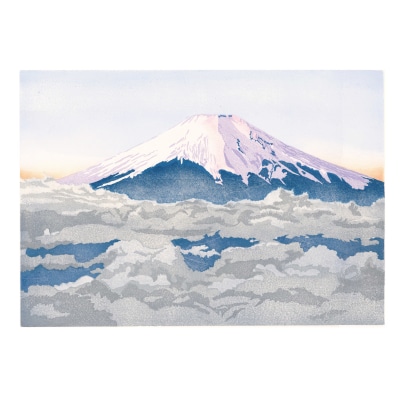 版画「朝富士」[201M06]