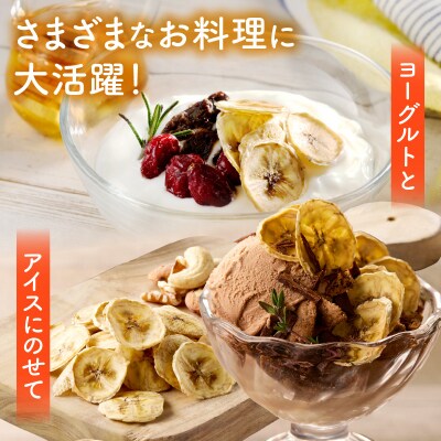 ノンオイル乾燥バナナ 100g(100g×1袋) ドライフルーツ バナナチップス[175R04]