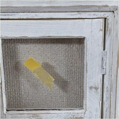 エイジングアンティーク調 フェイク窓オブジェ 透明ガラス調[161P30]