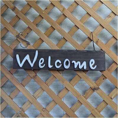 オリジナルフォント 手書き風切り文字 「Welcome」 小[161P34]