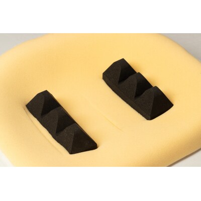 ディープ6　股関節ケア用クッション(ブラウン×モカ)[023M16-03]