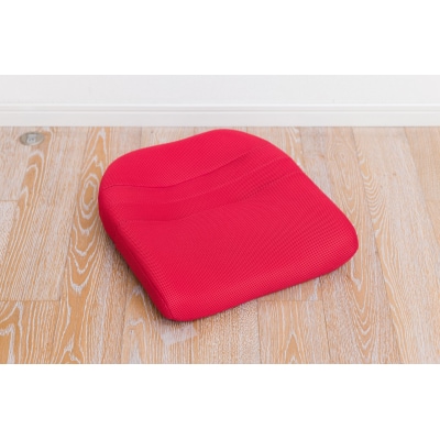 車でもスポッとクッション(レッド)[023M18-02]