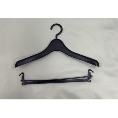 型崩れ防止 立体プラスチックハンガー(バー&フック付) [148G05]