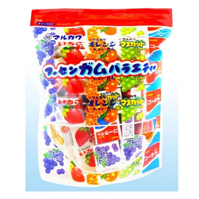 丸川製菓 フーセンガムバラエティー(マルカワ 4粒入マーブルガム5種詰合せ)[134T18]