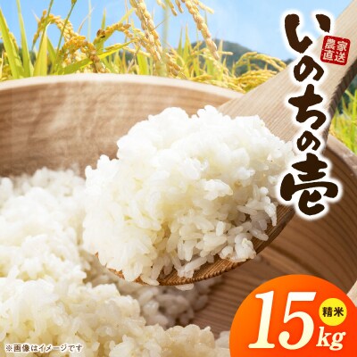 R7年産「いのちの壱」(15kg)<農家直送> [208K11]