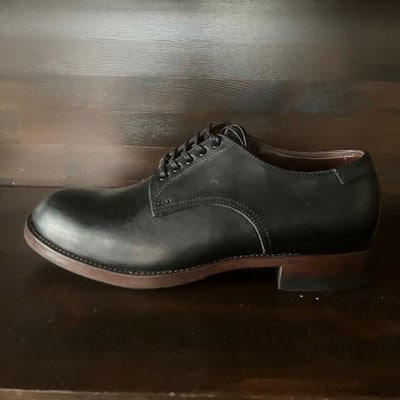 ハンドメイド短靴(ダービーシューズ)　サイズ24.0cm[212M02-01]