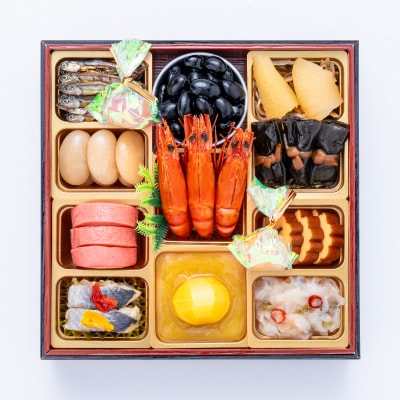 【早期限定寄附額】千賀屋おせち料理「香千花」和風三段重 3人前 全40品 [035S28]