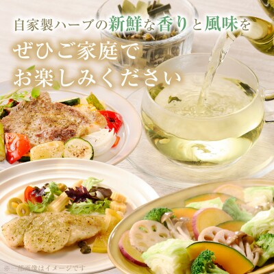ぼだい樹　自家製ハーブソルト・ハーブティーセット[209B01]