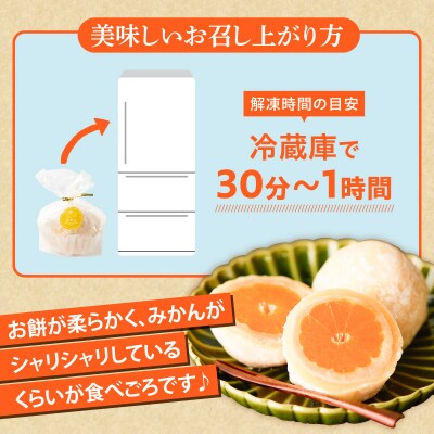 みかん大福　6個入り[009B15]