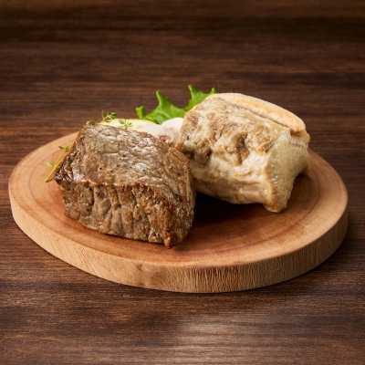 <工場直送>国産原料肉使用 ローストビーフ・ローストポーク詰合せセット 合計400g[210Y11]
