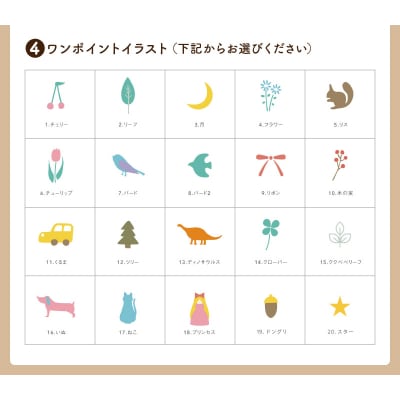 【名入れ】長袖コンビ乳児用肌着　ギフトボックスセット(アイボリー70)【207S01-04】