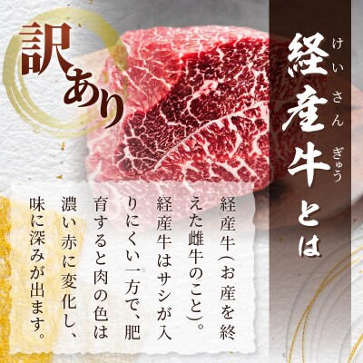≪訳あり≫黒毛和牛ロースステーキ(計600g)_T030-121